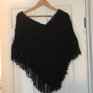 J.J. Basics Poncho one size fits all